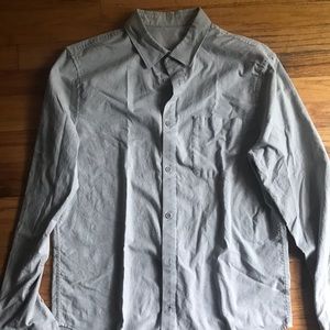 Men’s Lululemon Commission shirt, size L, grey